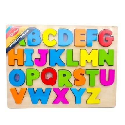 Puzzle alfabet litere mari Onshine